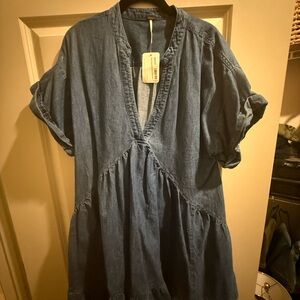 Denim Blue Women's Top